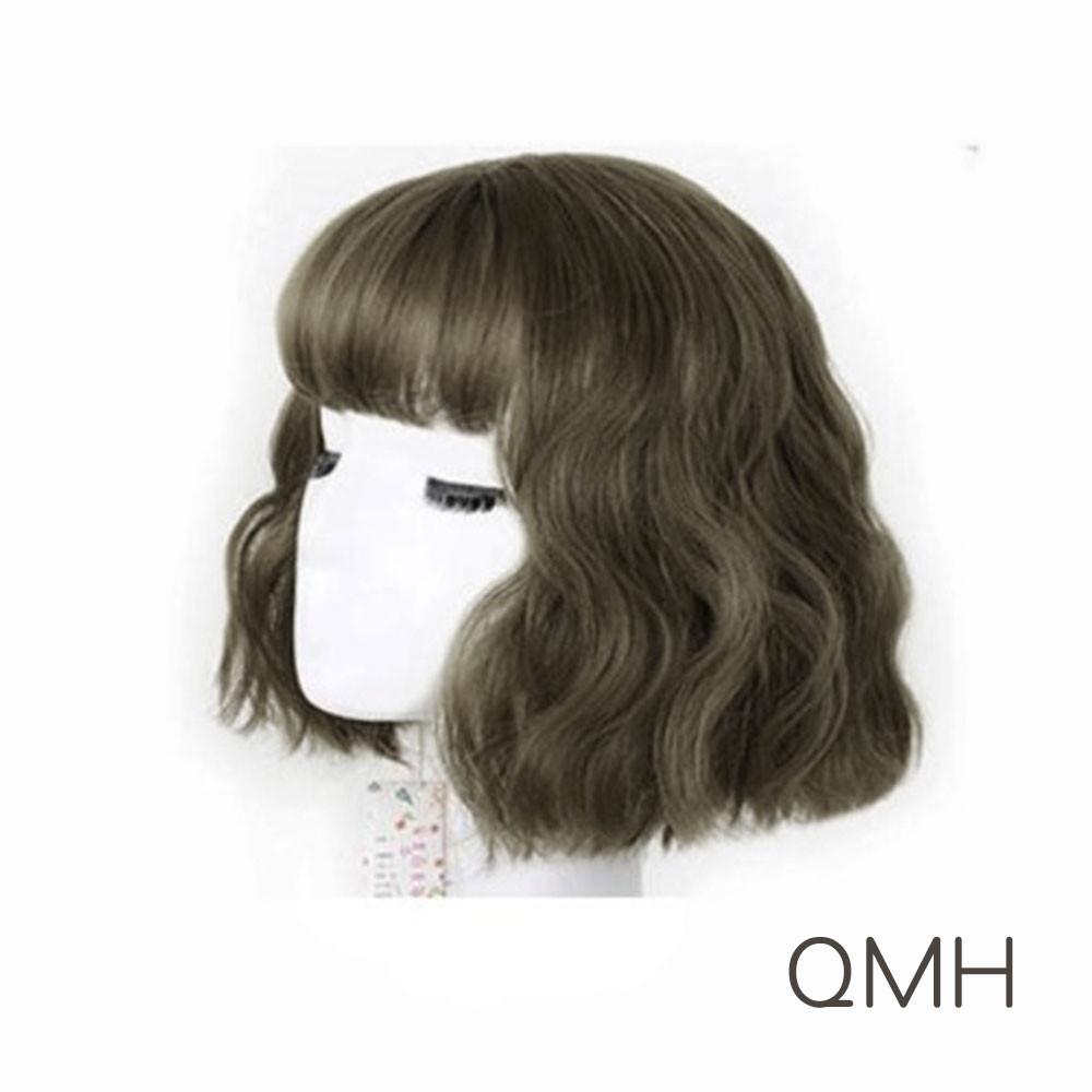 ウィッグ ボブ フルウィッグ ショート パーマ ミディアム ウイッグ ウェーブ ウイッグ ショート ウィッグ カール ショート 巻き髪 ふわふわ D12 Hs S Kuri Store 通販 Yahoo ショッピング