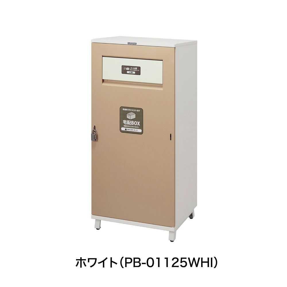 宅配ボックス 【2段構造 メール便もOK 】 ポスト一体型 戸建て用 簡単