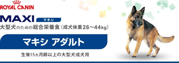 ロイヤルカナン マキシアダルト ドッグフード