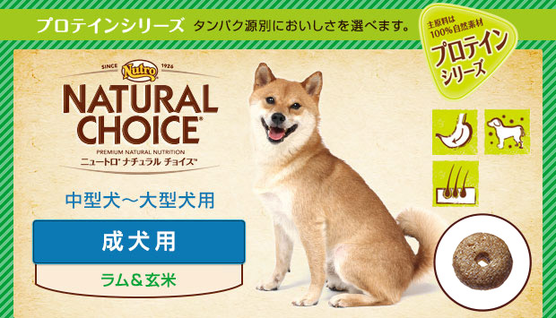 ニュートロ ナチュラルチョイス ラム＆ライス 中型犬〜大型犬用 成犬用
