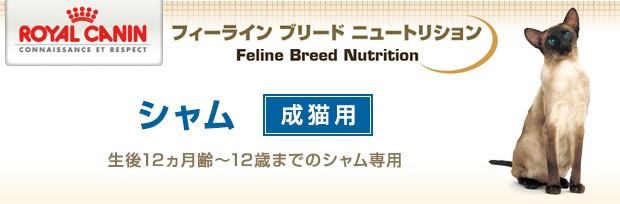 ロイヤルカナン FBN キャットフード シャム 成猫用