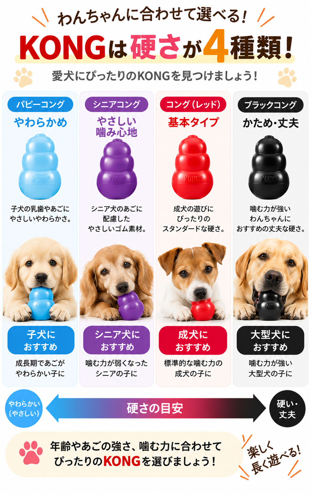 KONG（コング） コングジャパン 大型犬 成犬用 L : ペッツビレッジ