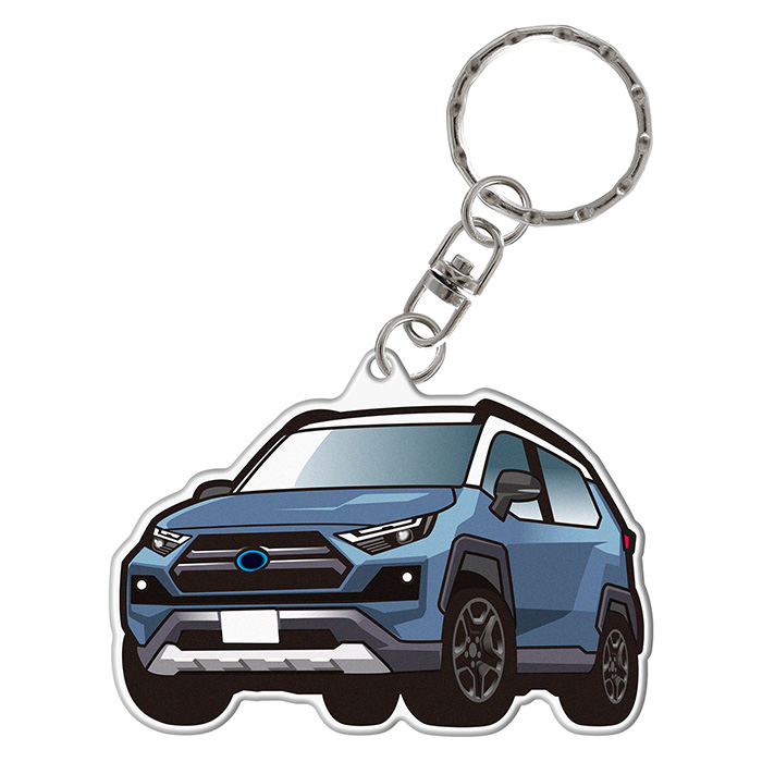 トヨタ RAV4 50系 ハイブリッドアドベンチャー キーホルダー スマート