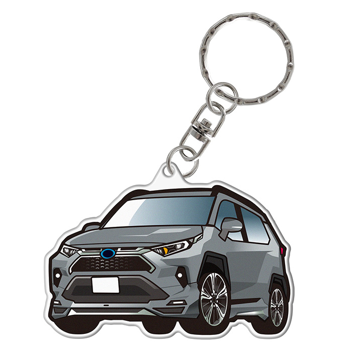 トヨタ RAV4 50系 D キーホルダー スマートキー 超リアル 納車記念
