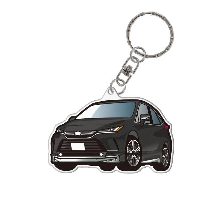 トヨタ ハリアー 80系 B キーホルダー スマートキー 超リアル 納車記念