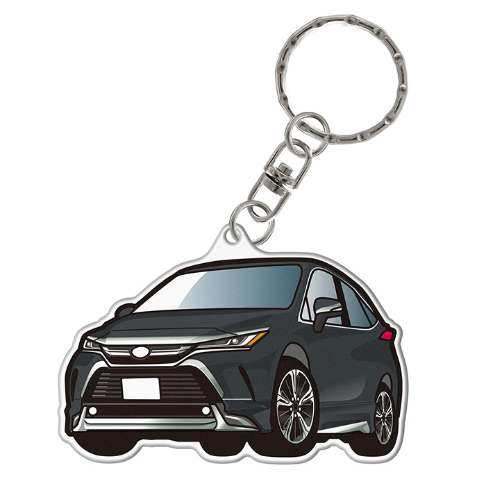 トヨタ ハリアー 80系 A キーホルダー スマートキー 超リアル 納車記念