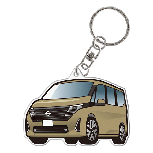 日産 セレナ キーホルダー C28 X XV e-POWER アクリル