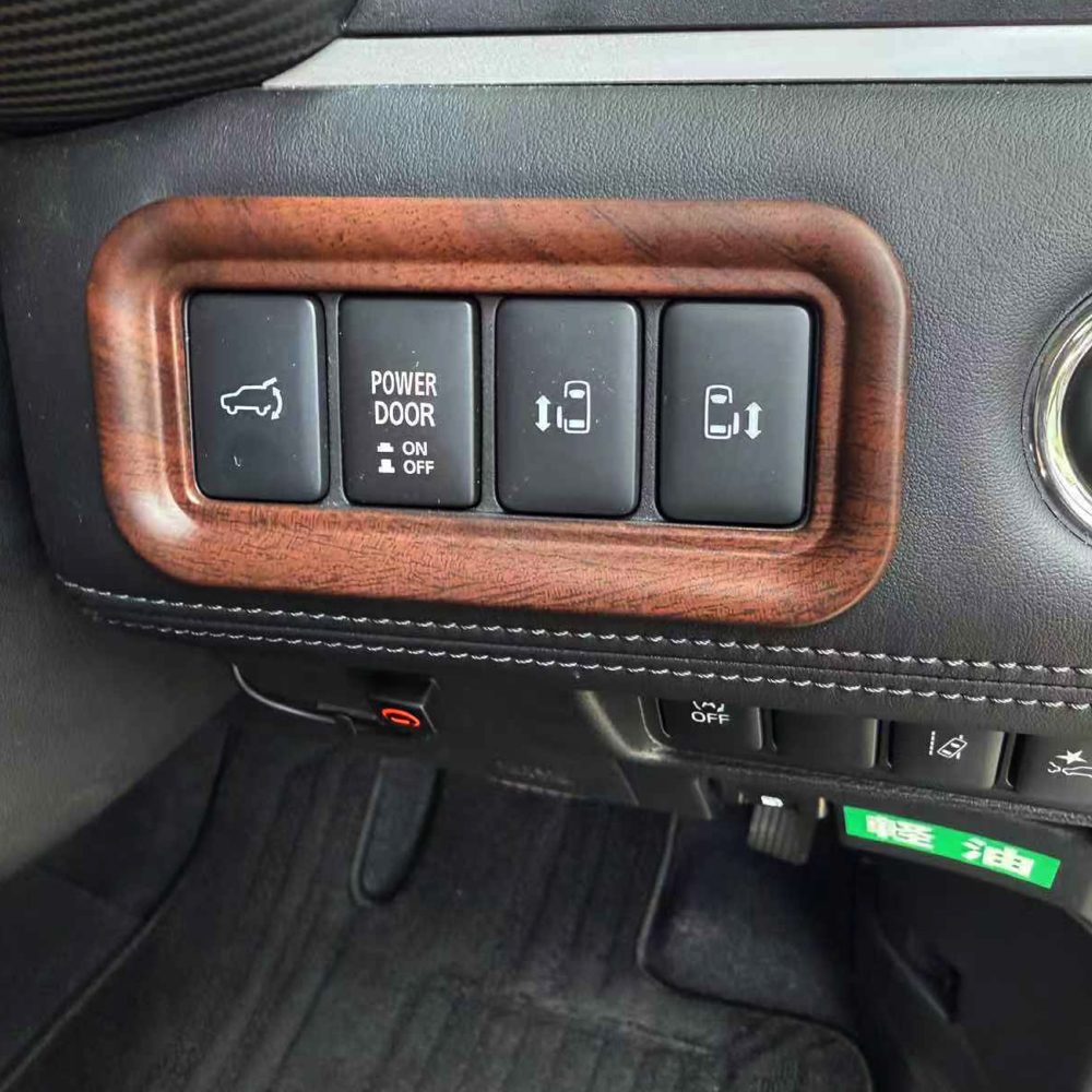 デリカD5 インテリアパネル Cセット 7P 木目調 ブラウン 純正近似色