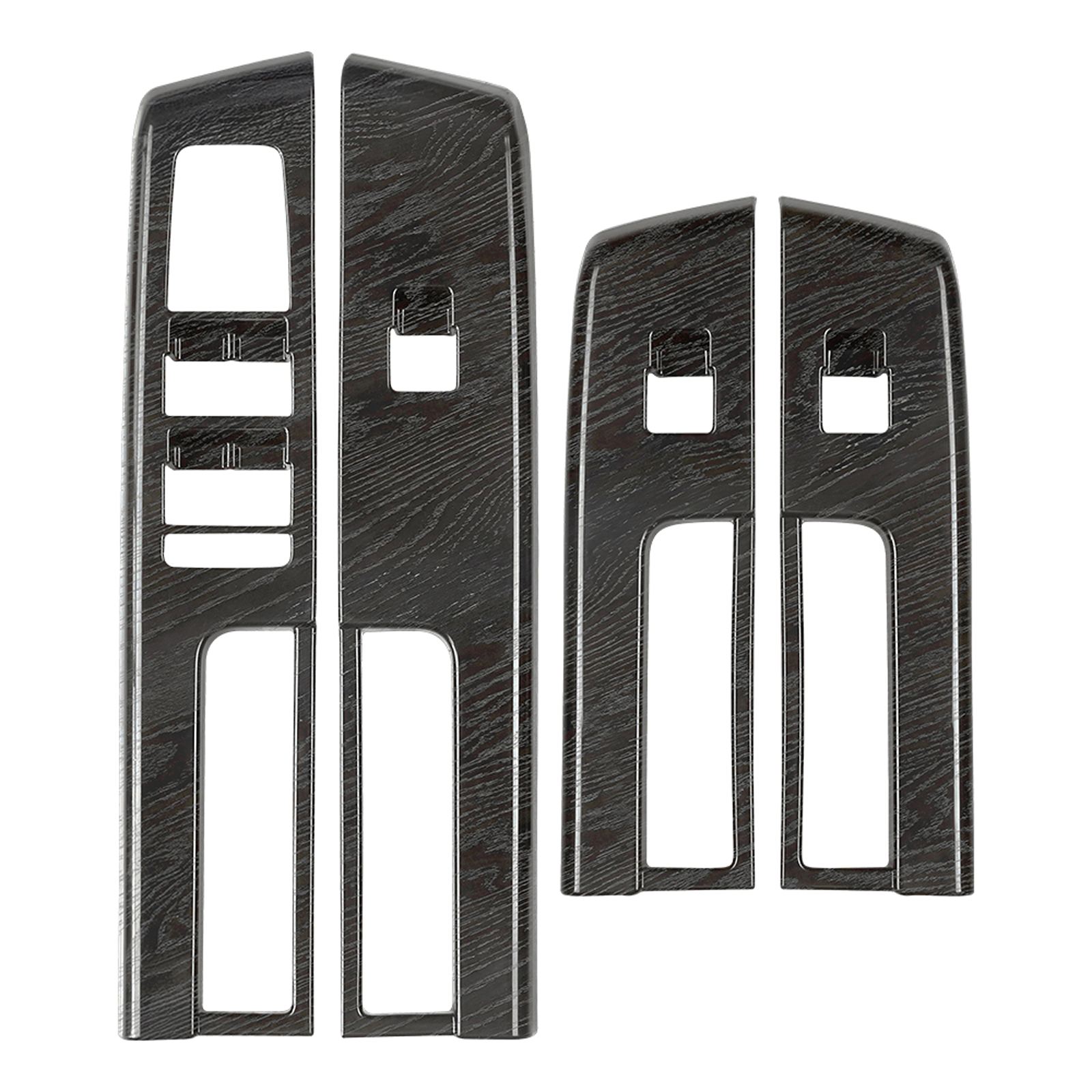 三菱 トライトン LC2T パワーウィンドウスイッチ パネル バールウッド調 トポグラフィー柄 インテリアパネル カバー ガーニッシュ |  | 01