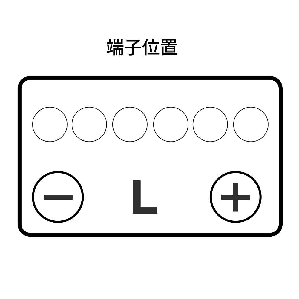 バッテリー ER-Q-85/95D23L アルティス 型式DBA-ACV40N H18/01〜対応 GSユアサ エコ.アール レボリューション 充電制御・アイドリングストップ対応 ダイハツ｜kurumano-buhin02｜03