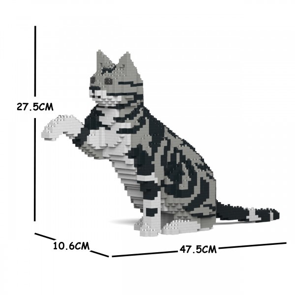 JEKCA ジェッカブロック CAT 猫 アメリカンショートヘア アメショ 散歩