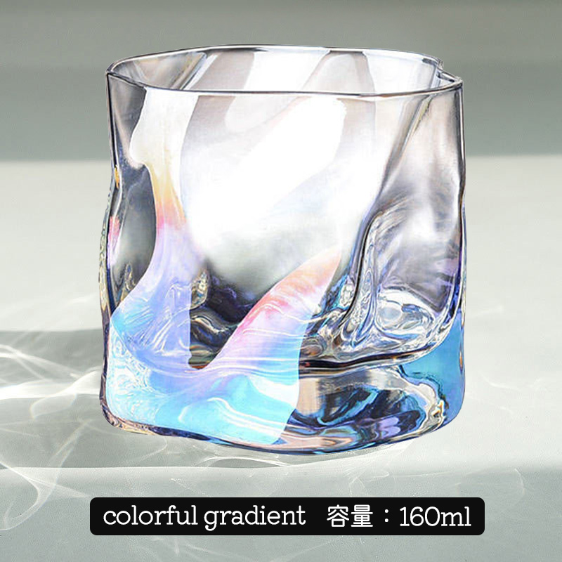 グラス 2個セット160ml ロックグラス 北欧 ガラス 酒コップ 食器