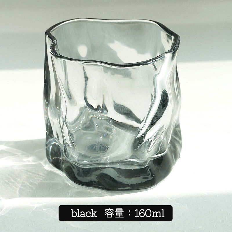 グラス 2個セット160ml ロックグラス 北欧 ガラス 酒コップ 食器