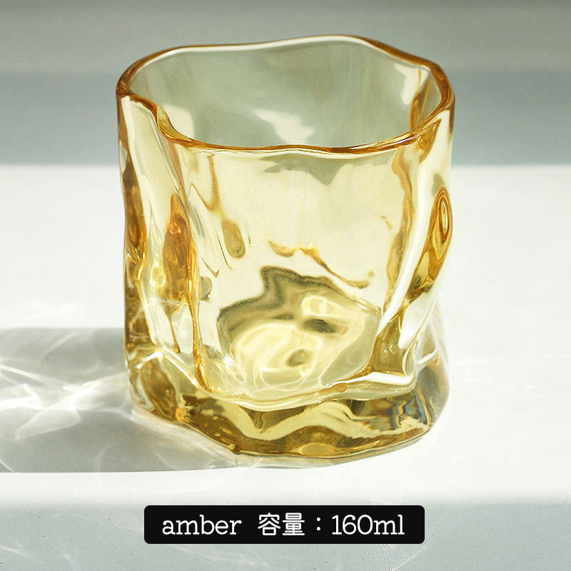 グラス 2個セット160ml ロックグラス 北欧 ガラス 酒コップ 食器