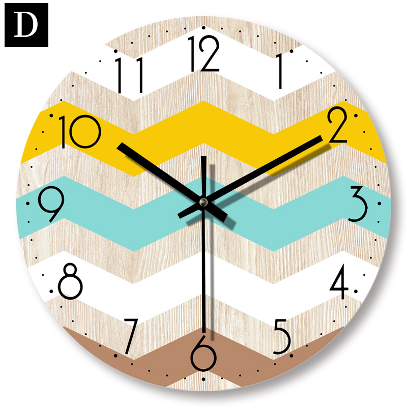 掛け時計 静音 木調 12インチ 14インチ 10カラー おしゃれ 軽量 壁掛け