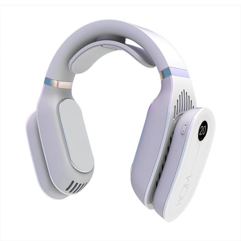 ✨️未使用✨️ポータブル ネックファン パーソナル エアコン 冷却 Amazon | ネックエアコン 特大冷却プレート付き ポータブル
