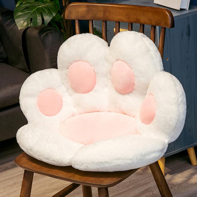 猫の肉球クッション かわいいクッション 猫の肉球の形 レイジー
