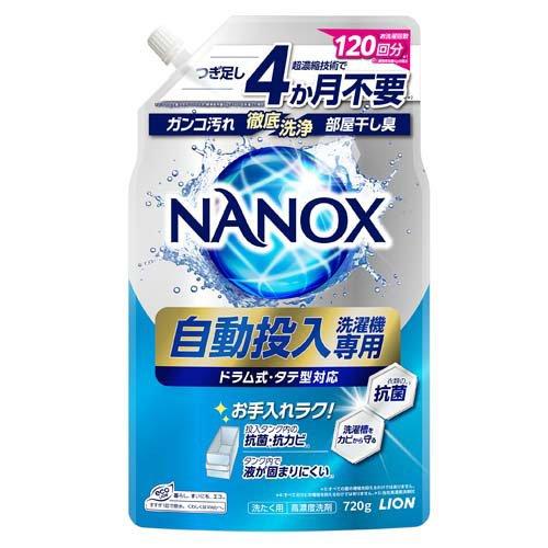 NANOX 自動投入洗濯機専用 洗濯用洗剤 液体 つめかえ用 720g×12個