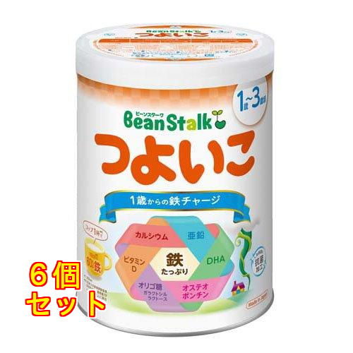 ビーンスタークつよいこ 大缶 800g×6個 : クスリのアオキ2号店ヤフー店 