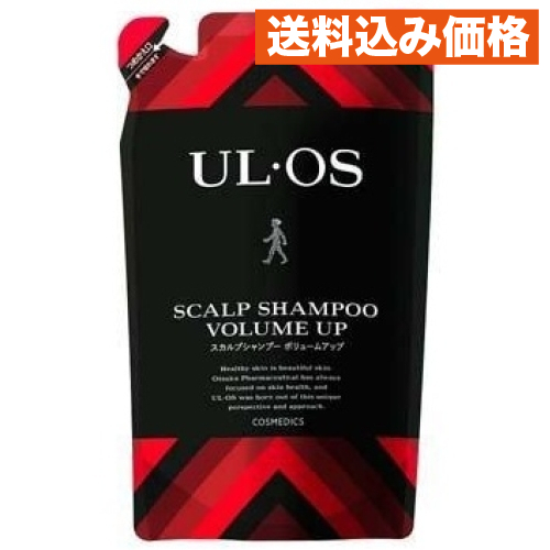 ウルオス スカルプシャンプー ボリュームアップ つめかえ用 420ml×3個