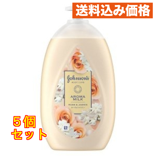 【イオン化粧品】【ボディローション】【アロマU】5本セット ジョンソンボディケア エクストラケアアロマミルク 500mL : クスリの