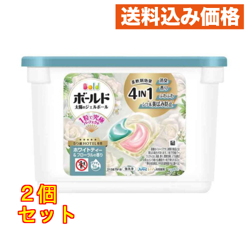 P＆G ボールド ジェルボール4D ホワイトティー＆フローラルの香り 本体