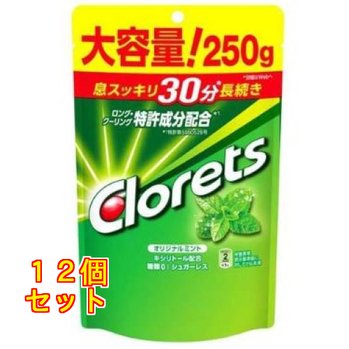 専用まとめ買い相談可　10袋　未開封　クロレッツ　250g クリアミント　大容量 60000000016542.jpg