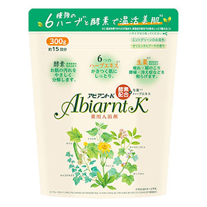 祐徳薬品工業 入浴剤 アビアントK 300g 医薬部外品 薬用入浴剤 6種類の