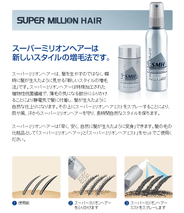 ルアン スーパーミリオンヘアー 30g×3個 （約75回分）／送料無料3個