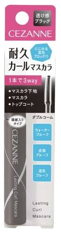 セザンヌ化粧品 セザンヌ 耐久カールマスカラ 01 ブラック (5.0g) CEZANNE