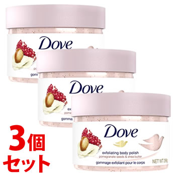 《セット販売》　ユニリーバ ダヴ クリーミースクラブ ザクロ＆シアバター (298g)×3個セット Dove