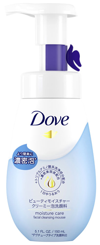 ユニリーバ ダヴ ビューティモイスチャー クリーミー泡洗顔料 (150mL) 洗顔料 Dove｜kusurinofukutaro