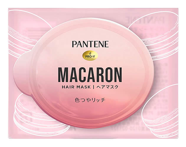 P&amp;G パンテーン マカロン ヘアマスク 色つやリッチ (12mL) 洗い流すトリートメント　P＆G