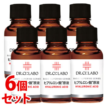 《セット販売》　ドクターシーラボ スーパー100シリーズ ヒアルロン酸原液 (30mL)×6個セット 濃厚美容液　送料無料