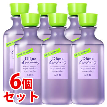 《セット販売》　モイストダイアン ダイアン ボヌール バスエッセンス ナイトドリームティーの香り (280mL)×6個セット 入浴料 バスオイル　送料無料｜kusurinofukutaro