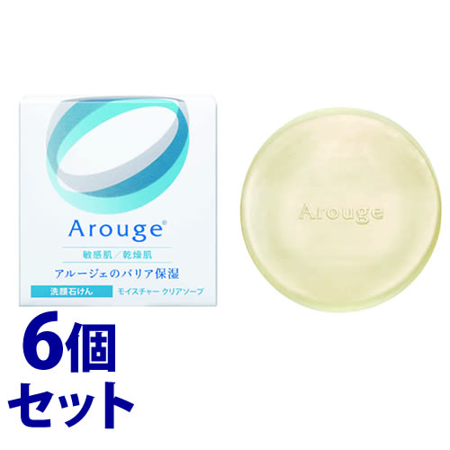 《セット販売》　全薬工業 アルージェ モイスチャー クリアソープ (60g)×6個セット 洗顔石けん　医薬部外品　送料無料 | ブランド登録なし