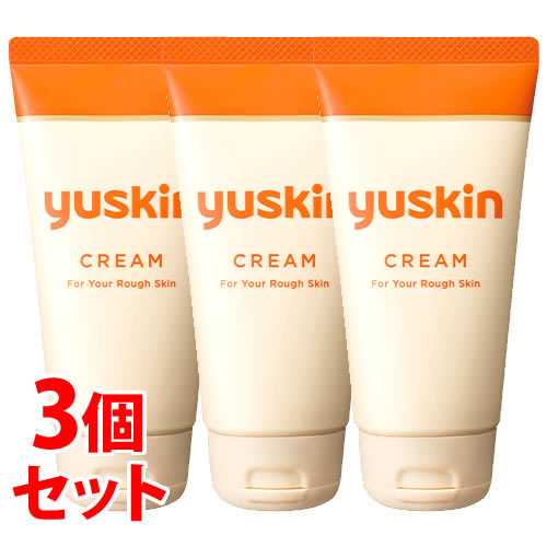 《セット販売》　ユースキン チューブ (80g)×3個セット ひび あかぎれ しもやけ ハンドクリーム　【指定医薬部外品】｜kusurinofukutaro