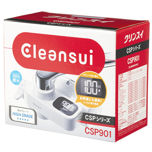 三菱ケミカルクリンスイ クリンスイ 蛇口直結型浄水器 CSP901-WT (1個) CSPシリーズ Cleansui｜kusurinofukutaro