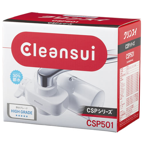 三菱ケミカルクリンスイ クリンスイ 蛇口直結型浄水器 CSP501-WT (1個) CSPシリーズ Cleansui｜kusurinofukutaro