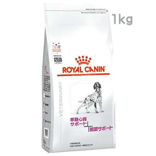 ロイヤルカナン 犬用 早期心臓サポート＋関節サポート ドライ (1kg) ドッグフード 食事療法食 ROYAL CANIN｜kusurinofukutaro