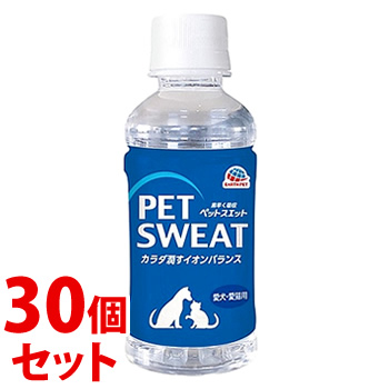《セット販売》　アースペット ペットスエット (200mL)×30個セット 犬用 猫用 飲料 水分補給 熱中症対策 PET SWEAT　送料無料｜kusurinofukutaro