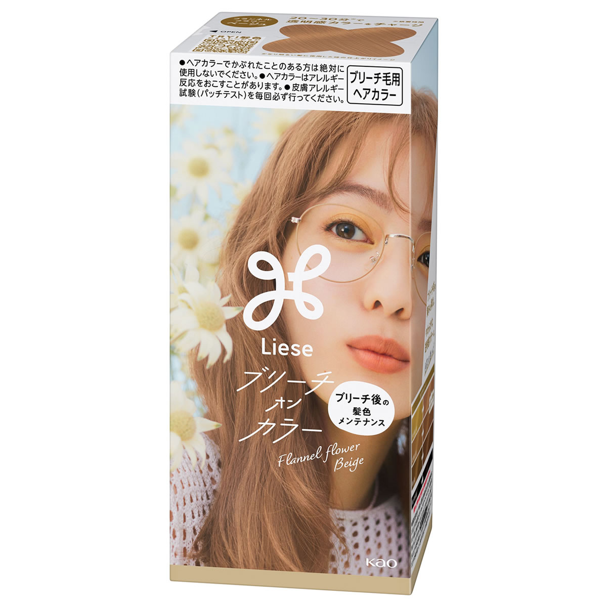 花王 リーゼ ブリーチオンカラー フランネルフラワーベージュ (108mL
