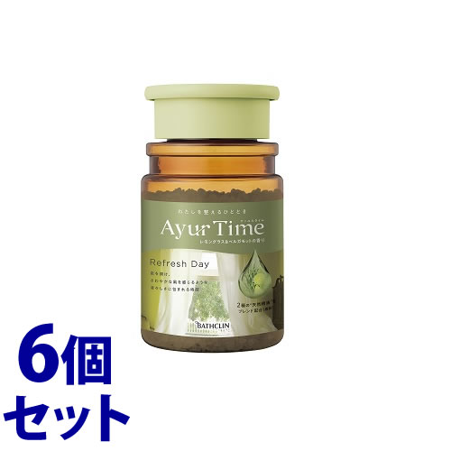 バスクリン アーユルタイム 入浴剤 バスソルト 520g 6個セット セット販売》 バスクリン アーユルタイム リフレッシュデイ