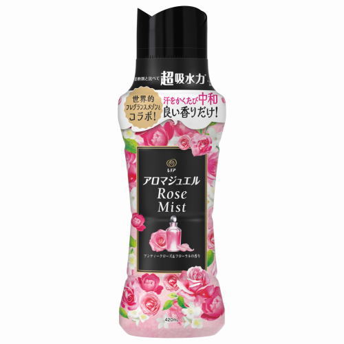 Yahoo! Yahoo!ショッピング(ヤフー ショッピング)P＆G　レノア アロマジュエル Rose Mist 香り付けビーズ アンティークローズ&フローラルの香り 本体 （420mL） 香り付けビーズ フレグランス 仕上げ剤