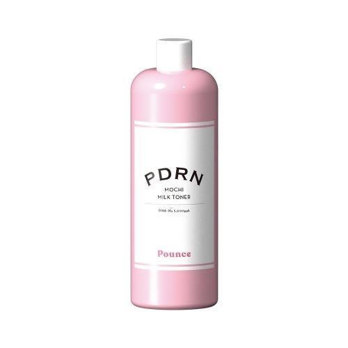 パウンス　モチミルクトナー　500ml　Pounce　PDRN　化粧水　ふき取り化粧水　パック　保湿　大容量
