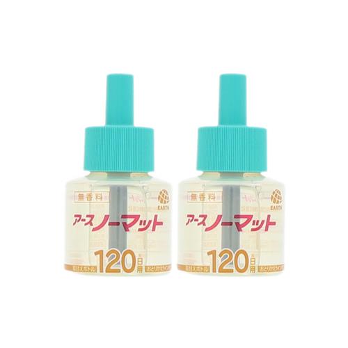 セット販売》 アース製薬 アースノーマット 取替えボトル 120日用 無 