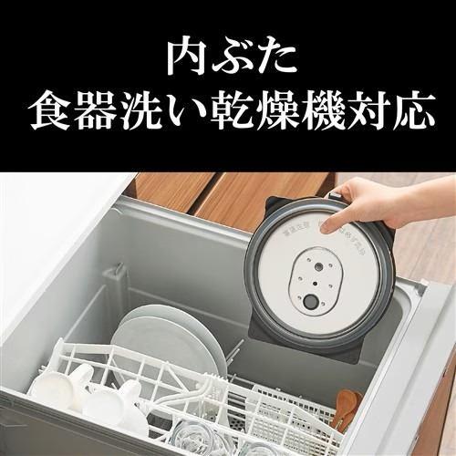 タイガー魔法瓶 圧力IHジャー炊飯器(5.5合炊き)ブラック JRI-H100K