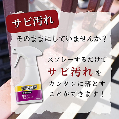 茂木和哉 サビ落とし (200mL) サビ取り剤 : くすりの福太郎 - 通販
