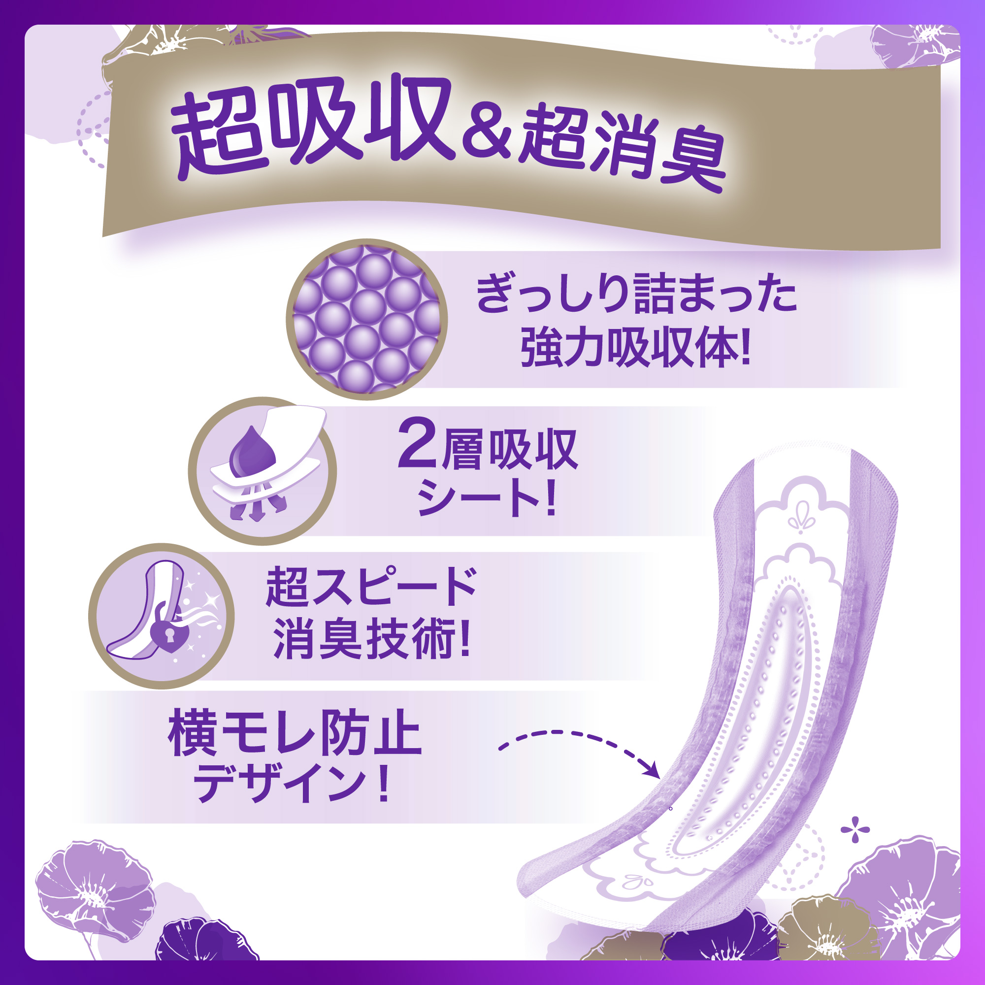 P&G ウィスパー うすさら安心 長時間・夜でも安心用 170cc (22枚