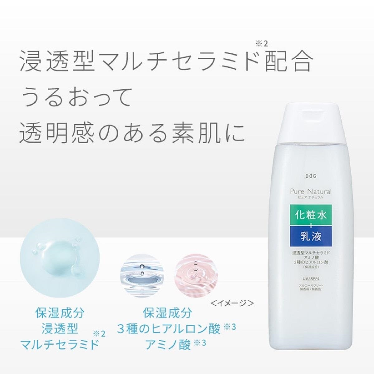 セット販売》 pdc ピュア ナチュラル エッセンスローション UV SPF4